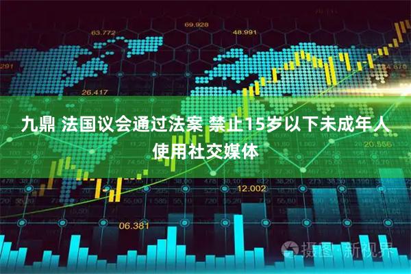 九鼎 法国议会通过法案 禁止15岁以下未成年人使用社交媒体